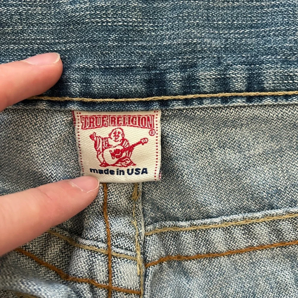 True Religion Light Blue Made In USA Jeans